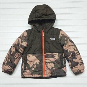 The North Face Toddler Reversible Mount Chimbo Full Zip Hooded Jacket Size 3T